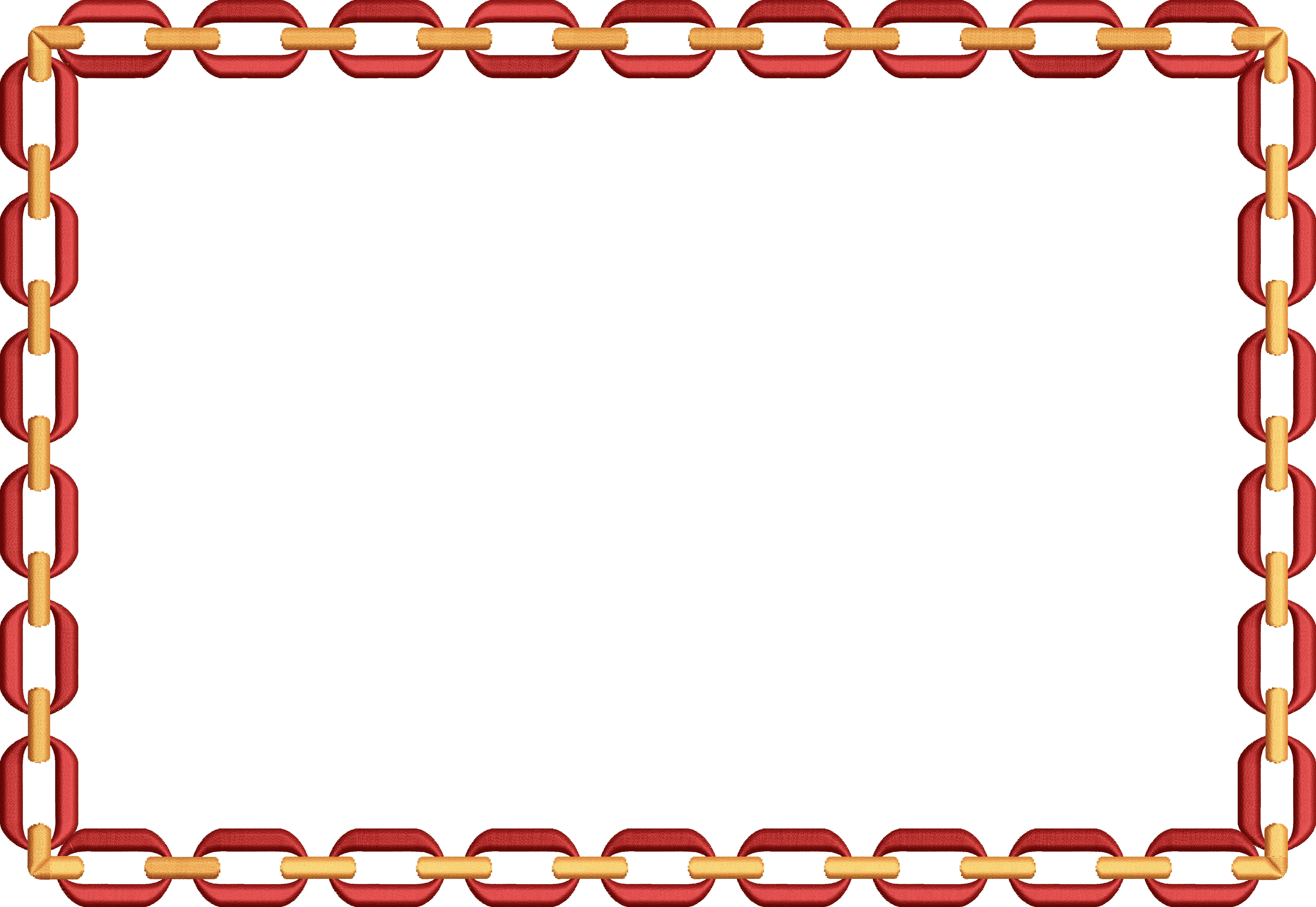 Frame 47f chain rectangular